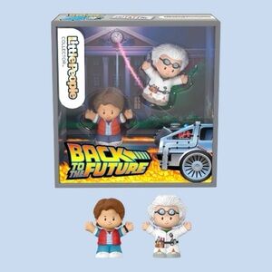 New Little People Collector Back to The Future Special Edition Set